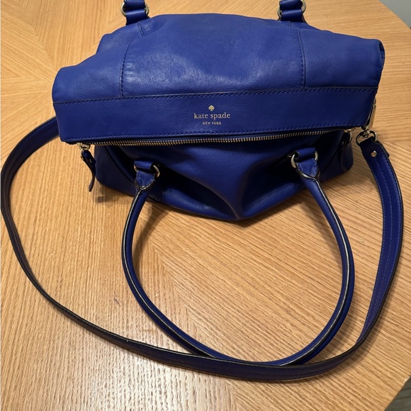 Kate Spade Blue Leather Women's Bag - Picture 8 of 10